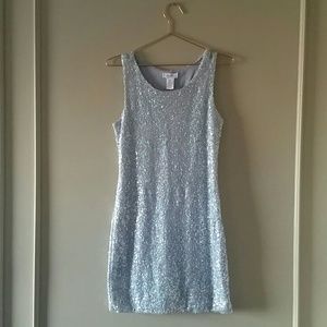 CANDIES SEQUIN DRESS